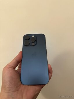 Apple iPhone 15 Pro 512gb Blue. 100% baterie. 12m zaruka - 5