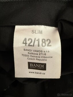 Pánský oblek BANDI VAMOS – tmavě modrý, vel. 42/182 - 5