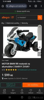 Elektrická motorka bmw s1000rr - 5
