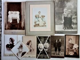Staré fotografie kabinetky- - 5