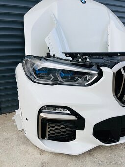 BMW X5 G05 kapota laser světla chladiče blatníky naraznik - 5