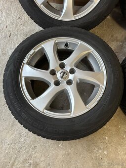 Prodám použitou zimní sadu Volvo 5x108 205/60/16 - 5