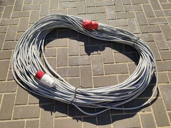 Prodlužovací kabel 380V  - 50 metrů - NOVÝ - 5