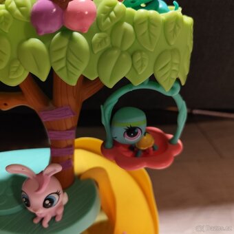 LPS stromový domeček zvířátka a doplňky - 5