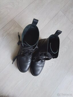 Kotníkové kožené boty - 5