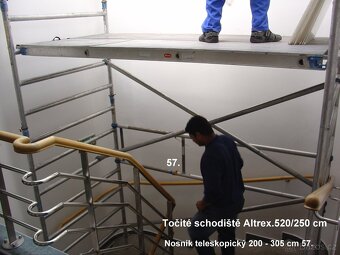 Hliníkové lešení - doplňky. - 5