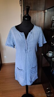 Promod,dzinove šaty vel.M - 5