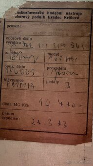 Pianino Petrof Opera - 5