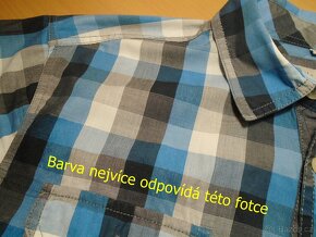 Pánská slim kostkovaná košile A. Litrico/XL-L/2x61cm - 5