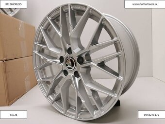 7,5J R17 5x112 ET47 Škoda Superb, Karoq alu disky 1226 - 5