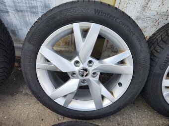 17"zimní alu sada Lyra 5x112 origo Škoda Octavia 4 Golf 8 - 5