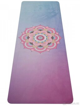 Kaucukova podlozka na jogu, pilates - 185x68 cm - 5