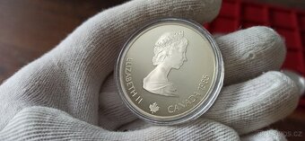 Kanada stříbrné 20 Dollars OH Calgary 1988. - 5