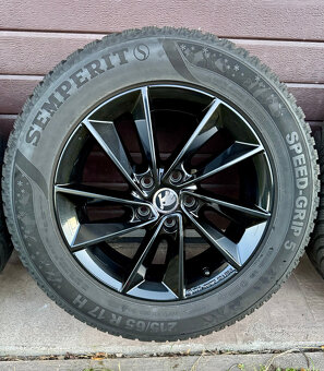 originální ALU kola škoda borbet R17 5x112 - 5