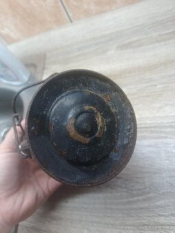 Stará německá lampa Feuerhand -Atom 75 - vzácná - 5