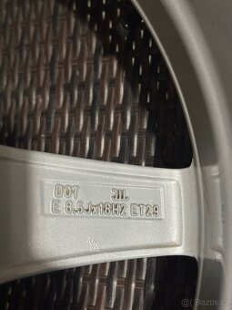 18" Alu kola AUDI Disky - 8,5Jx18 ET29 - 5