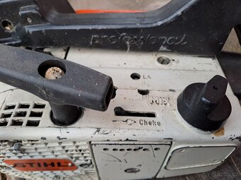 Historická pila Stihl - 5