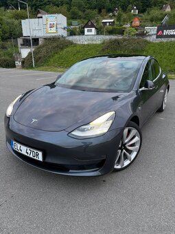 Tesla Model 3 LR Performance, záruka, keramika, DPH: 558/461 - 5