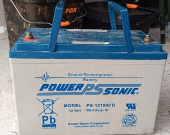 Elektromotor -FOX 65lbs + 2x Baterie - 5