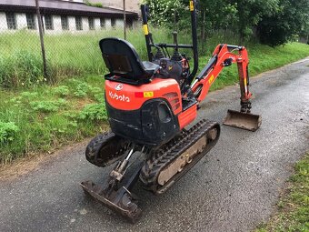 Pásový minibagr Kubota r.2019 roztahovací podvozek - 5