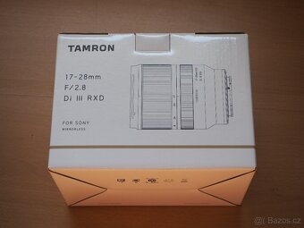 TAMRON 17-28 mm f/2,8 Di III RXD pro Sony E - 5