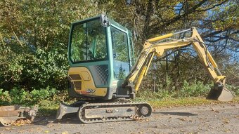 Minibagr Yanmar SV17EX 1.9T Hyd, svahovka+ podkop 2450Mth - 5