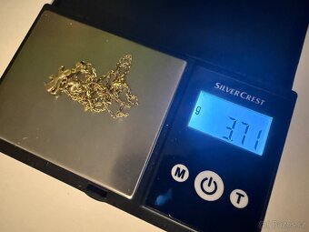 Řetízek s přívěskem 3,71g 585/1000 - 5