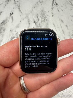 Apple Watch Series 6 44 mm GPS – Gold / Pink Sand, kompletní - 5