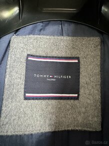 Pánský kabát Tommy Hilfiger, šedý - 5