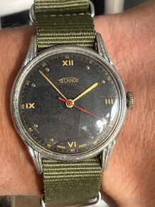 Hodinky Technos / vojenske / cerny cifernik - 5