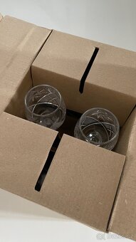 Křišťalové sklenice na vodku, koňak 60ml - 5