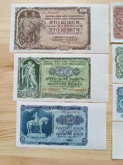 Bankovky 1953,61 unc stav - 5