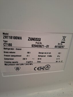 Lednice Zanussi 119cm - 5