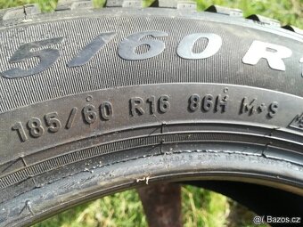 185/60/16 zimni pneu PIRELLI a BRIDGESTONE 185 60 16 - 5