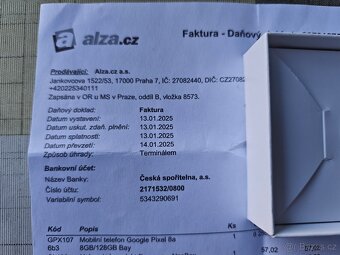 GOOGLE PIXEL 8A 8/128 Modrý - 5