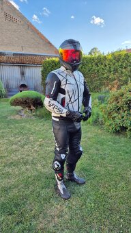 Letní kožená motobunda PSÍ Hubík - 5