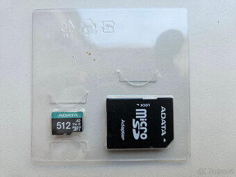 Prodám mikro SD kartu ADATA PREMIER PRO, 512 GB - 5