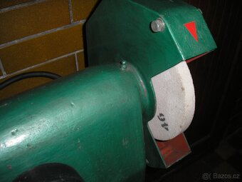 Dvojkotoučová stojanová bruska - 5