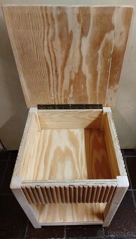 Stolička s úložným prostorem,, - 5