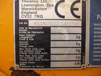 Prodám dumper THWAITES 3000 - 5