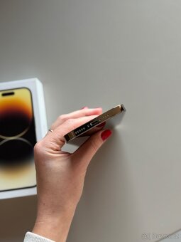 iPhone 14 Pro 128 GB – zlatý, TOP stav - 5