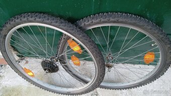 26" ráfky s pneu na horské kolo - 5