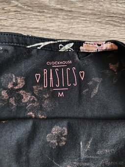 Černé tričko Clockhouse - M - 5