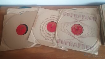 Šelakové gramofonové desky cca 500ks - 5