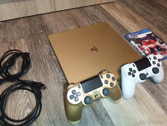 PS4 500gb slim zlatý - 5
