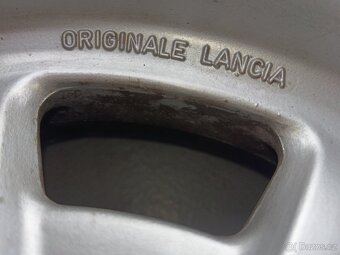 5x al disk 14" CROMODORA originál Lancia VETERAN - 5