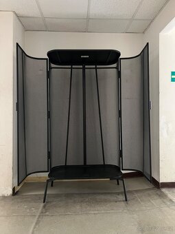 Designová kovová šatní skříň - 5