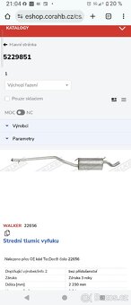 Výfuk Ford 5229851 - 5