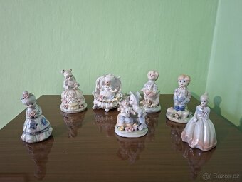 Sada 7 porcelánových sošek – výška 13 cm - 5