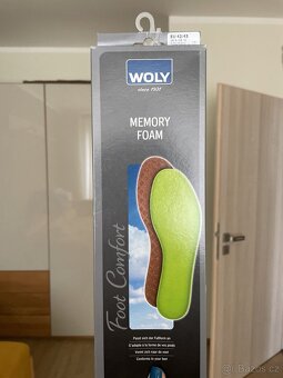 Vložky do bot Woly Memory Foam, vel. EU 42/43 - 5